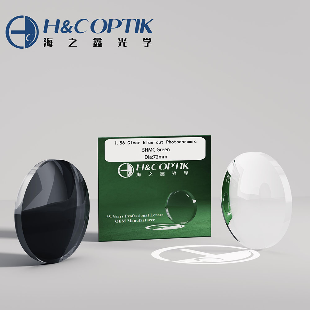 Upgraded Clear Blue-cut Photochromic Lenses