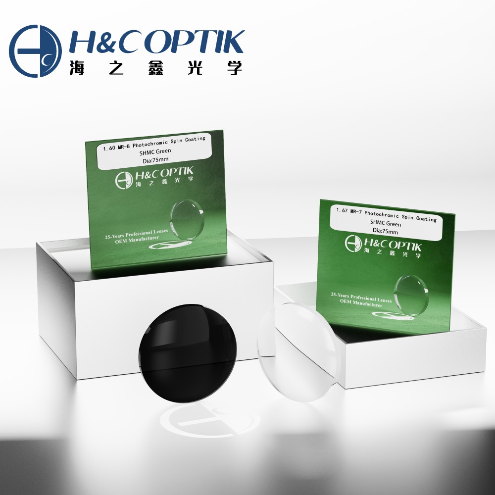 Transition Spin Coating Photochromic Lenses